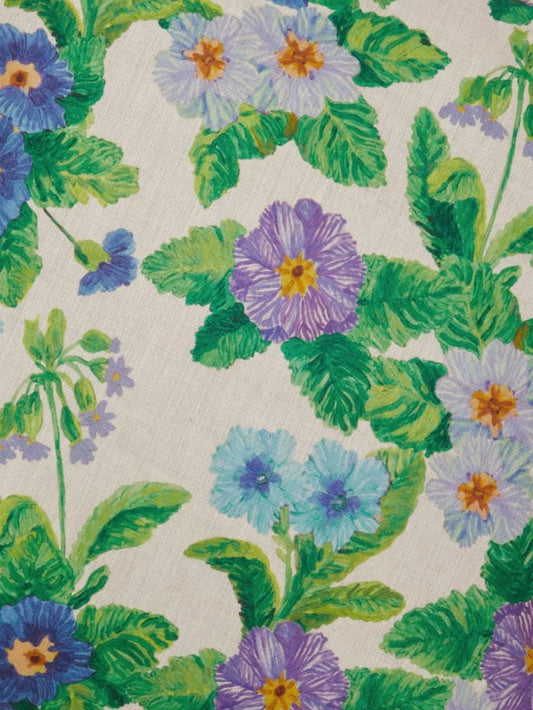 Bonnie & Neil Summer Patch Blue Cushion