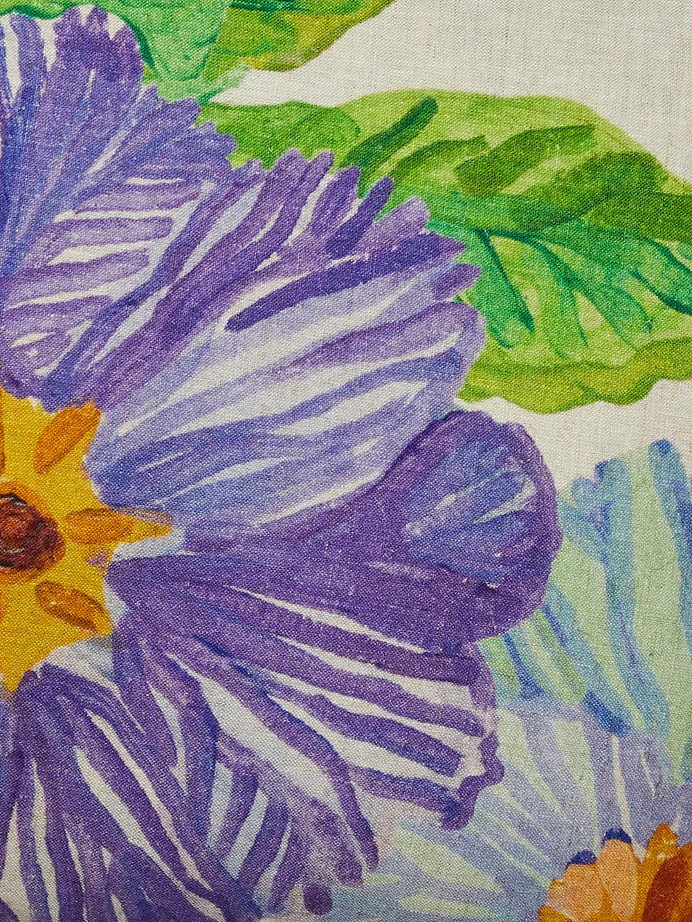 Bonnie & Neil Jardin Blue Cushion