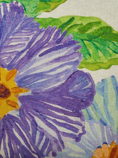 Bonnie & Neil Jardin Blue Cushion