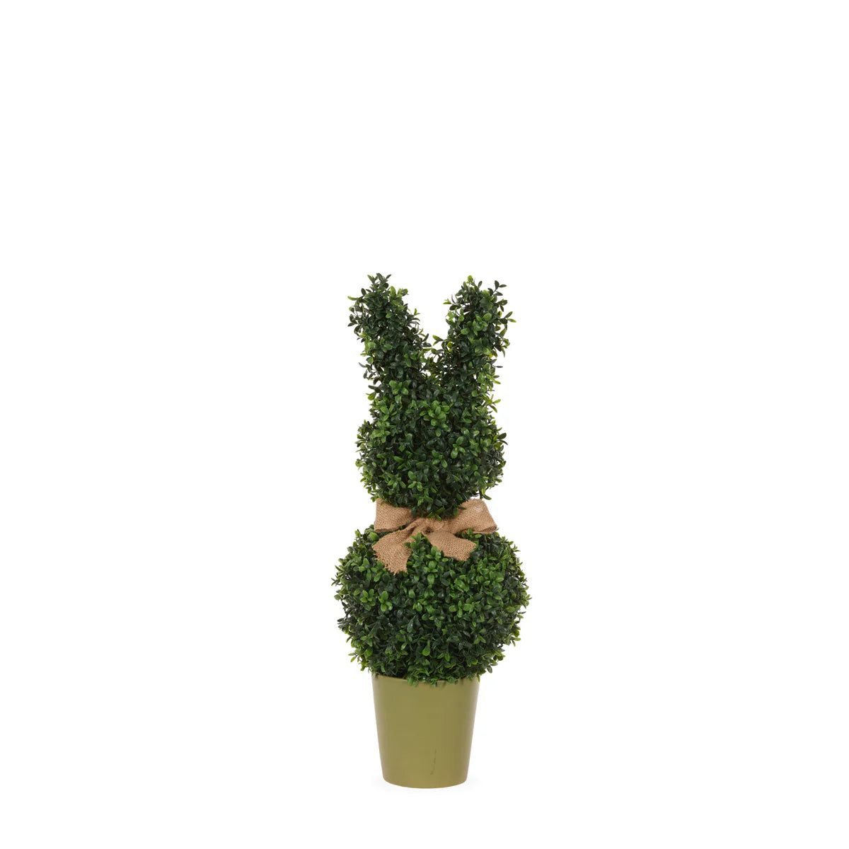 Topiary Bunny with Bow