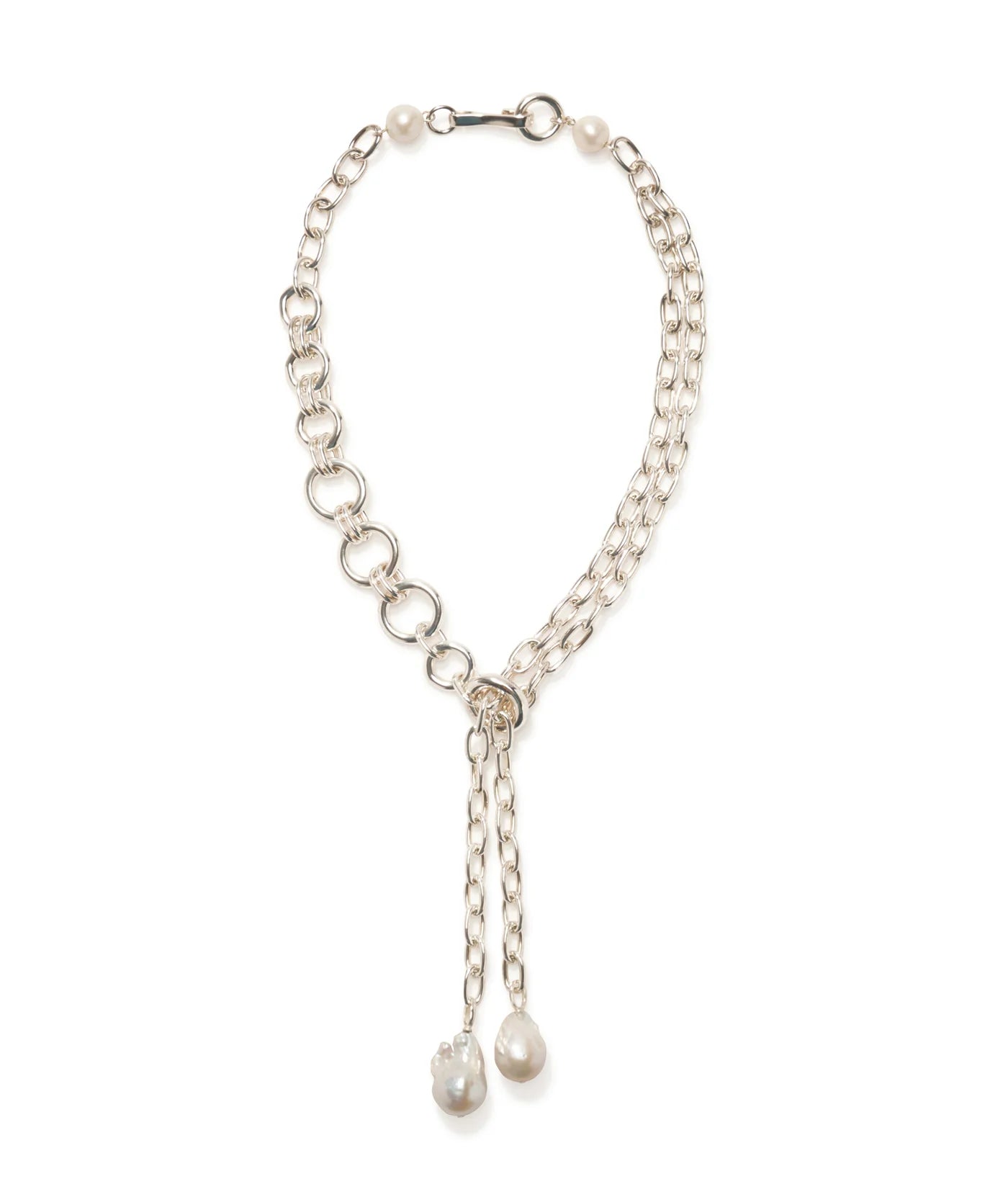 Lizzie Fortunate Edith Lariat in Silver