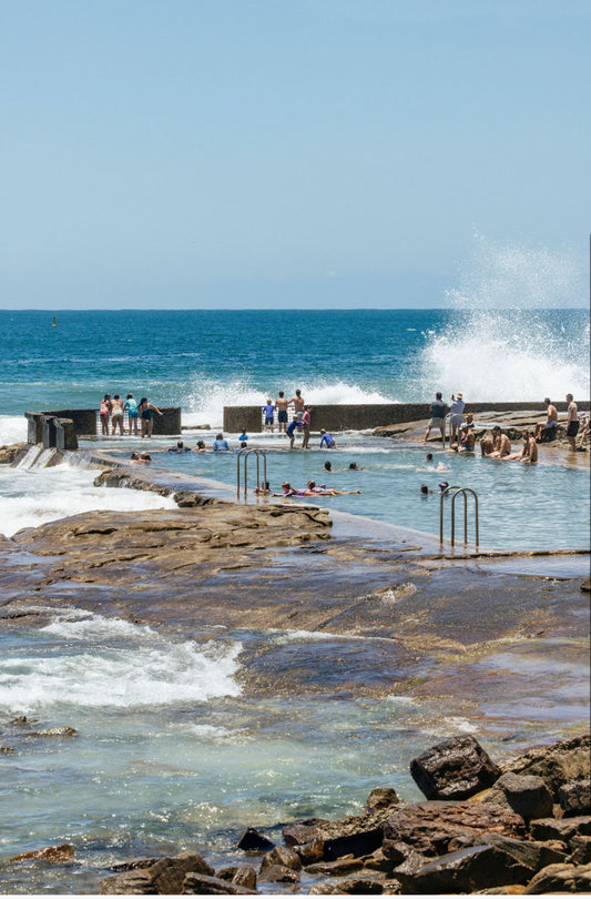 Main Beach Pool by Elise Hassey