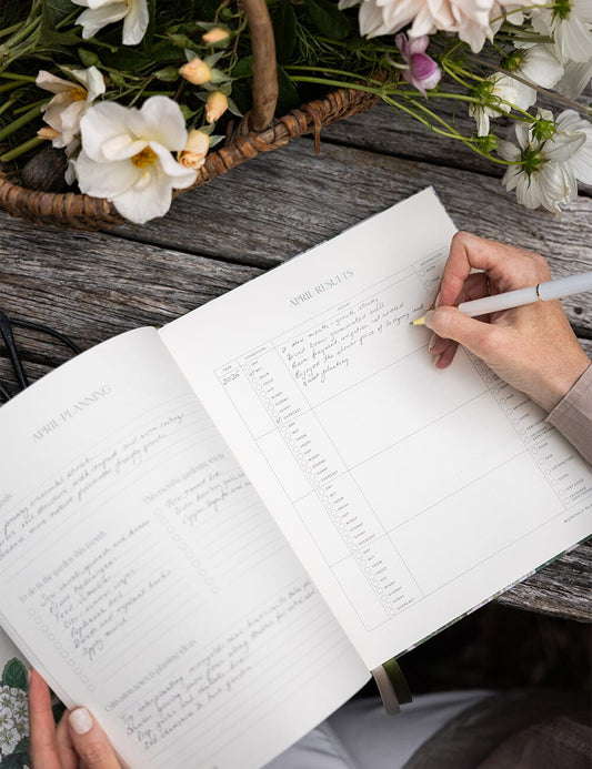 Bespoke Letterpress Heirloom Gardening Journal