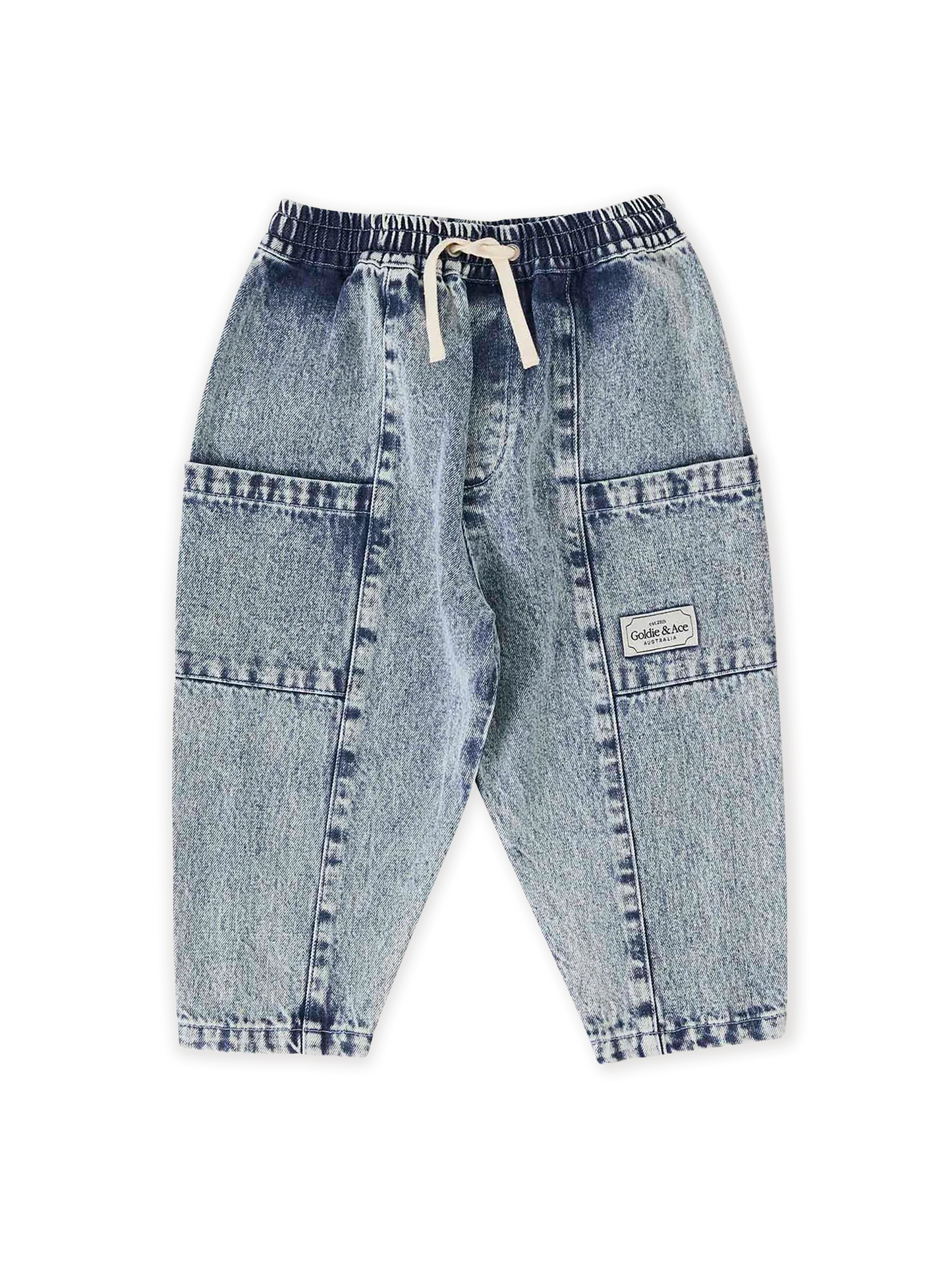 Goldie + Ace Kit Denim Pocket Pant