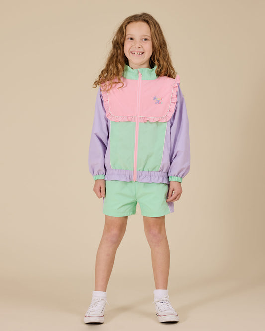 Goldie + Ace Retro Sporty Shorts