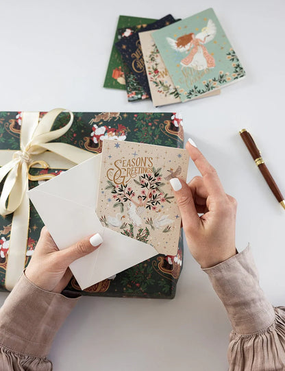 Bespoke Letterpress Christmas Card Boxset - 6 pack