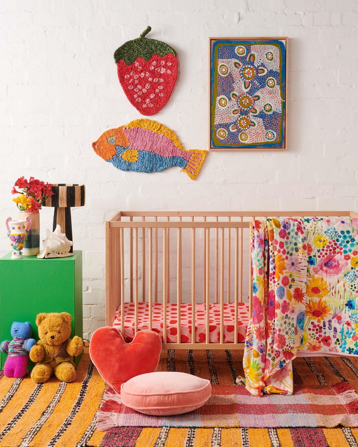 Kip & Co Quilted Cot Bedspread