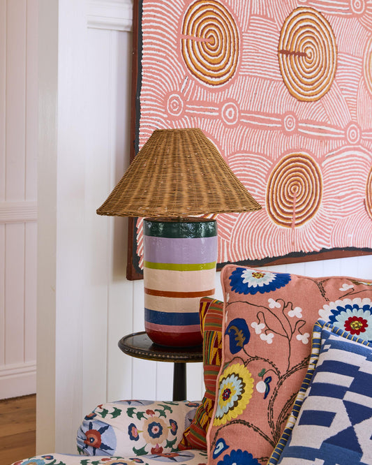 Kip & Co X Anna Spiro Cylindrical Lamp
