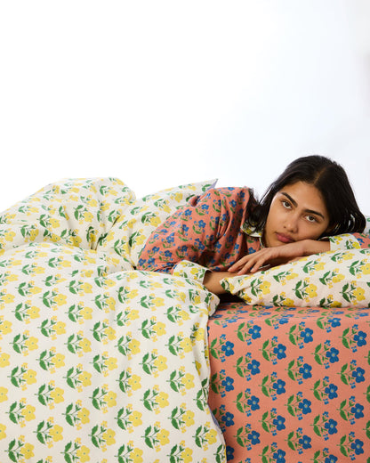 Kip & Co X Anna Spiro Indian Summer Yellow Bed Linen