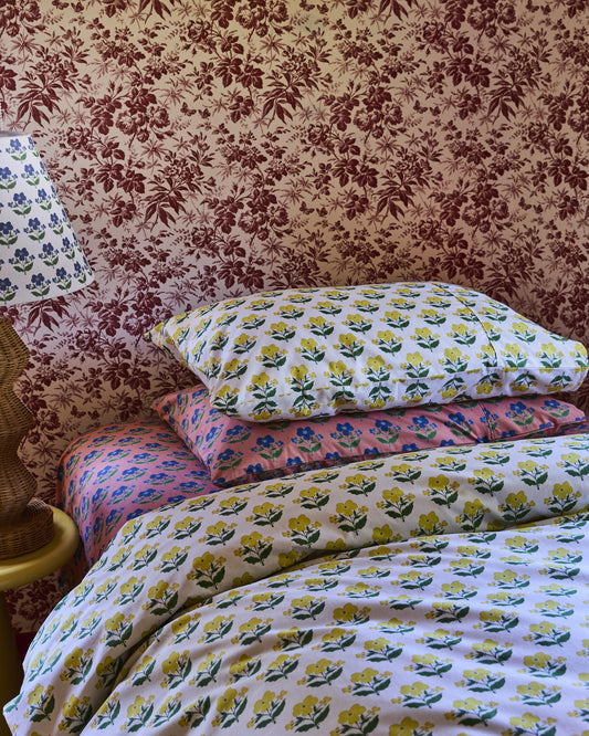 Kip & Co X Anna Spiro Indian Summer Yellow Bed Linen