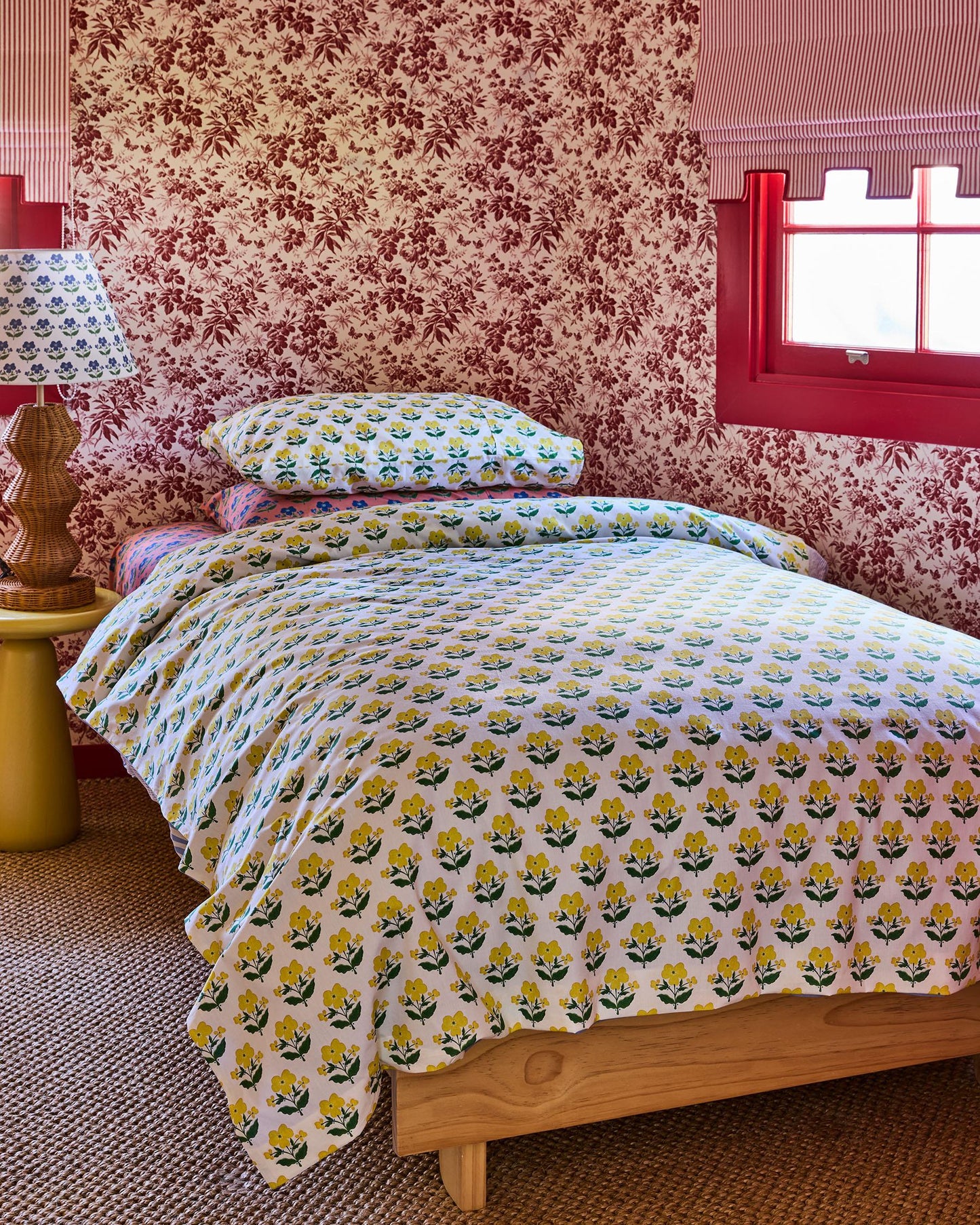 Kip & Co X Anna Spiro Indian Summer Yellow Bed Linen