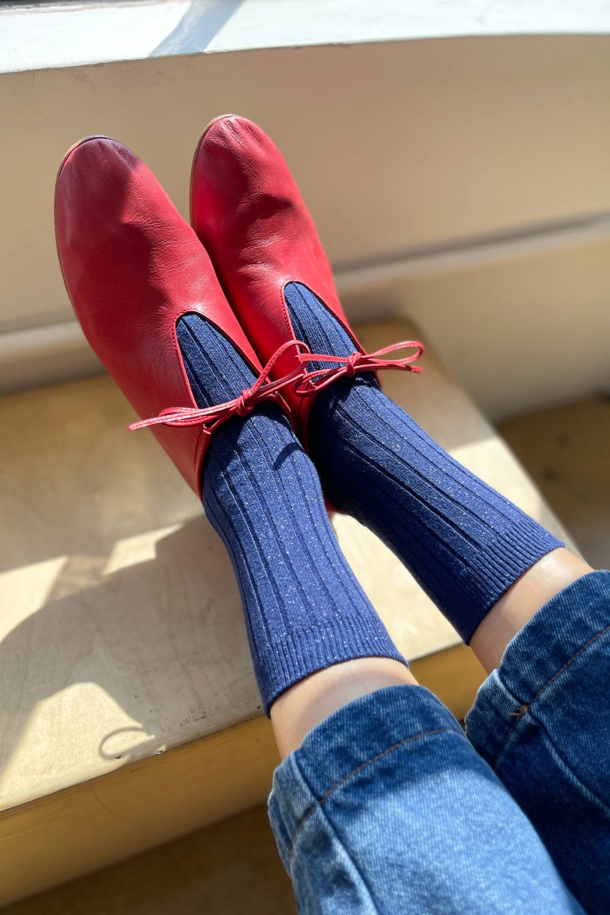 Le Bon Shoppe Her Socks - Lurex