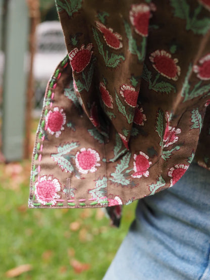 Mandalay Buti Floral Shirt