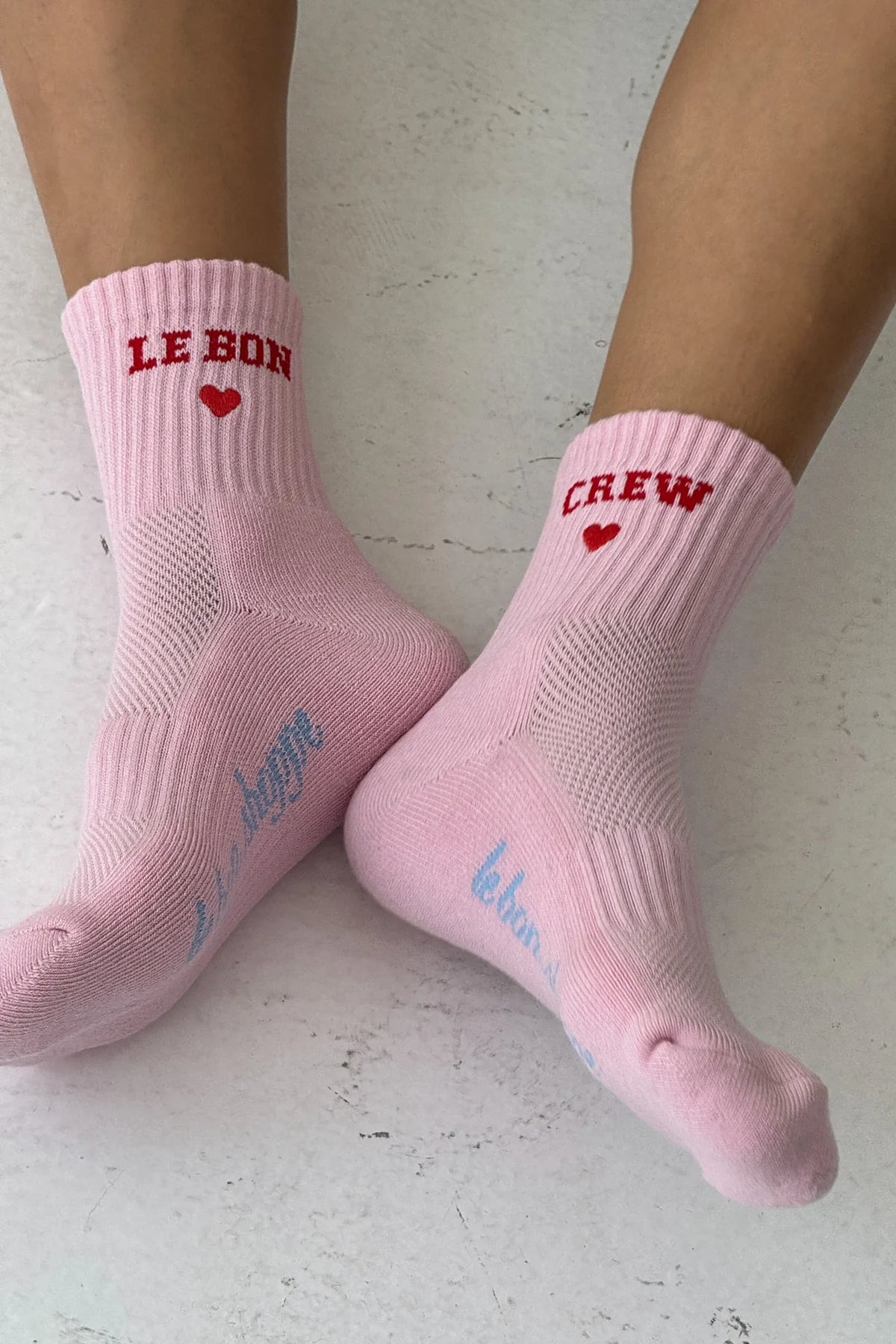 Le Bon Shoppe Embroidered Girlfriend Socks