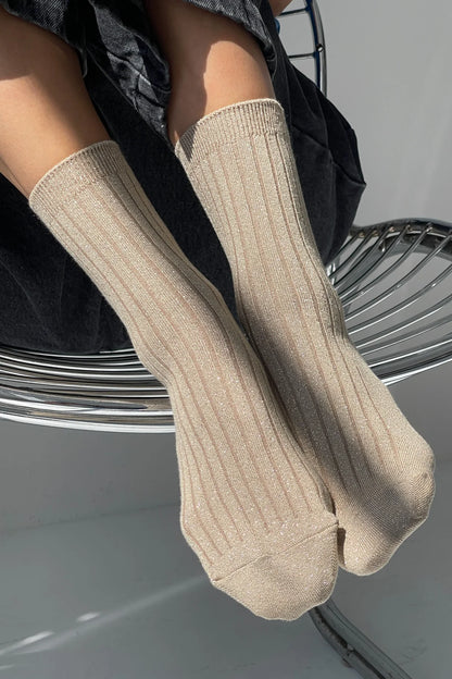 Le Bon Shoppe Her Socks - Lurex