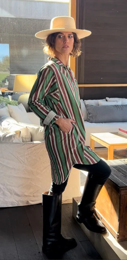 Mandalay Fall Virginia Stripe Shirt