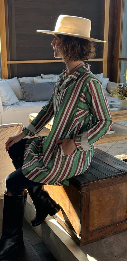Mandalay Fall Virginia Stripe Shirt
