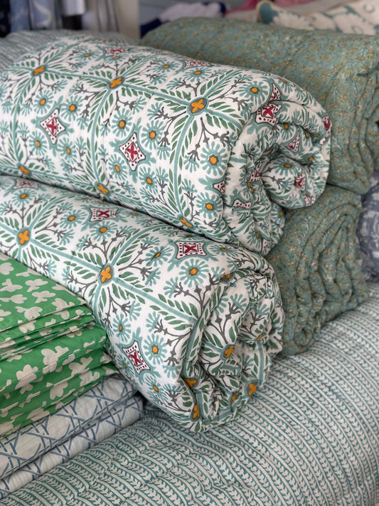 Mandalay Designs Tile Bed Linen