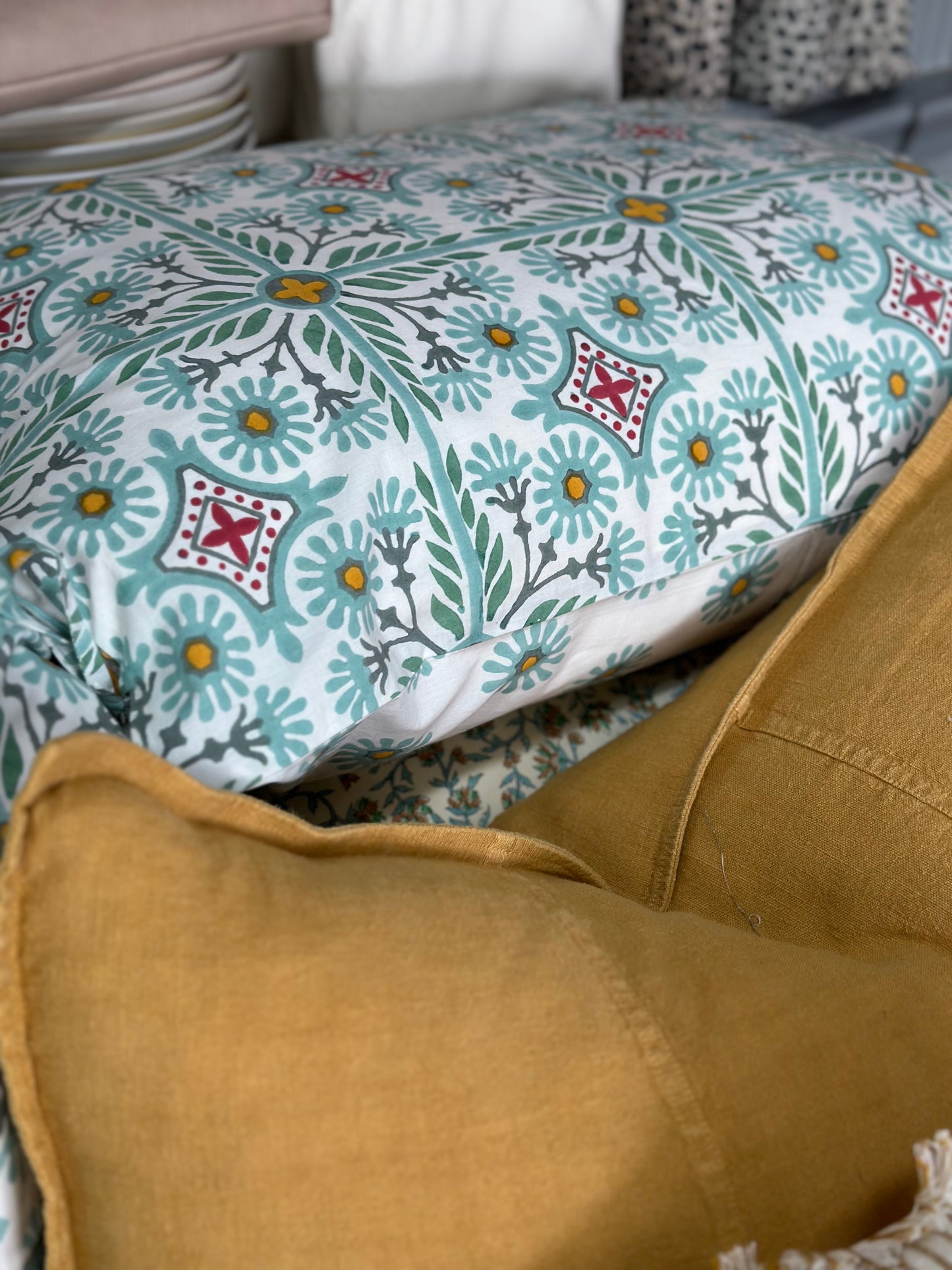Mandalay Designs Tile Bed Linen