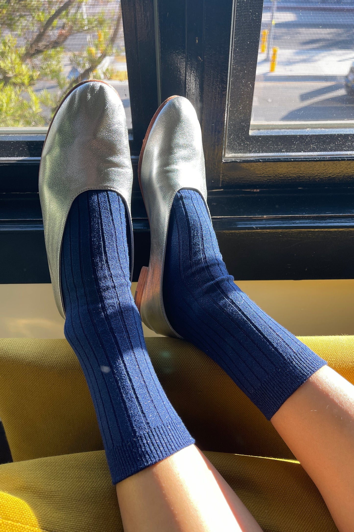 Le Bon Shoppe Her Socks - Lurex