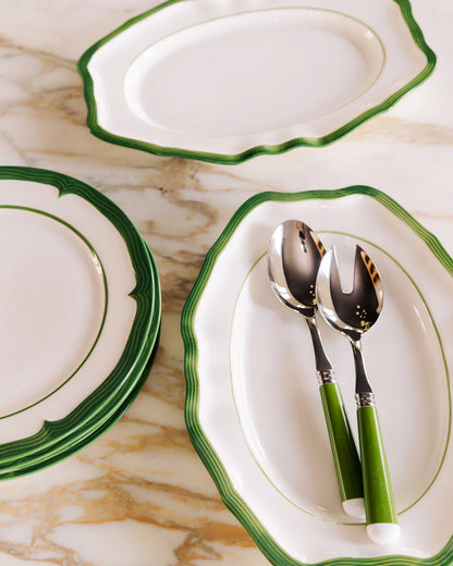 Soft Scallop Embossed Platter