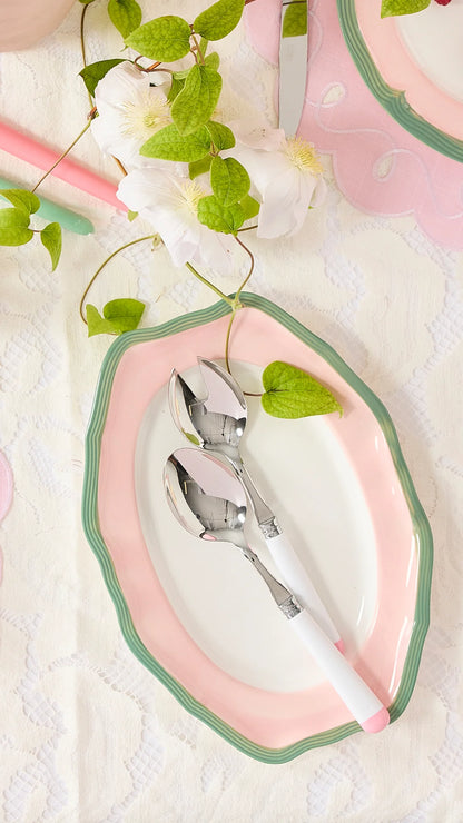 Soft Scallop Embossed Platter