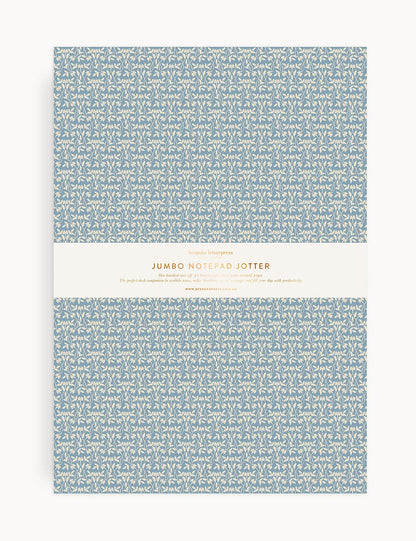 Bespoke Letterpress Notepad Jumbo Jotter