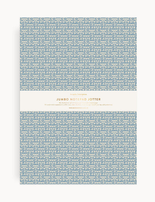 Bespoke Letterpress Notepad Jumbo Jotter