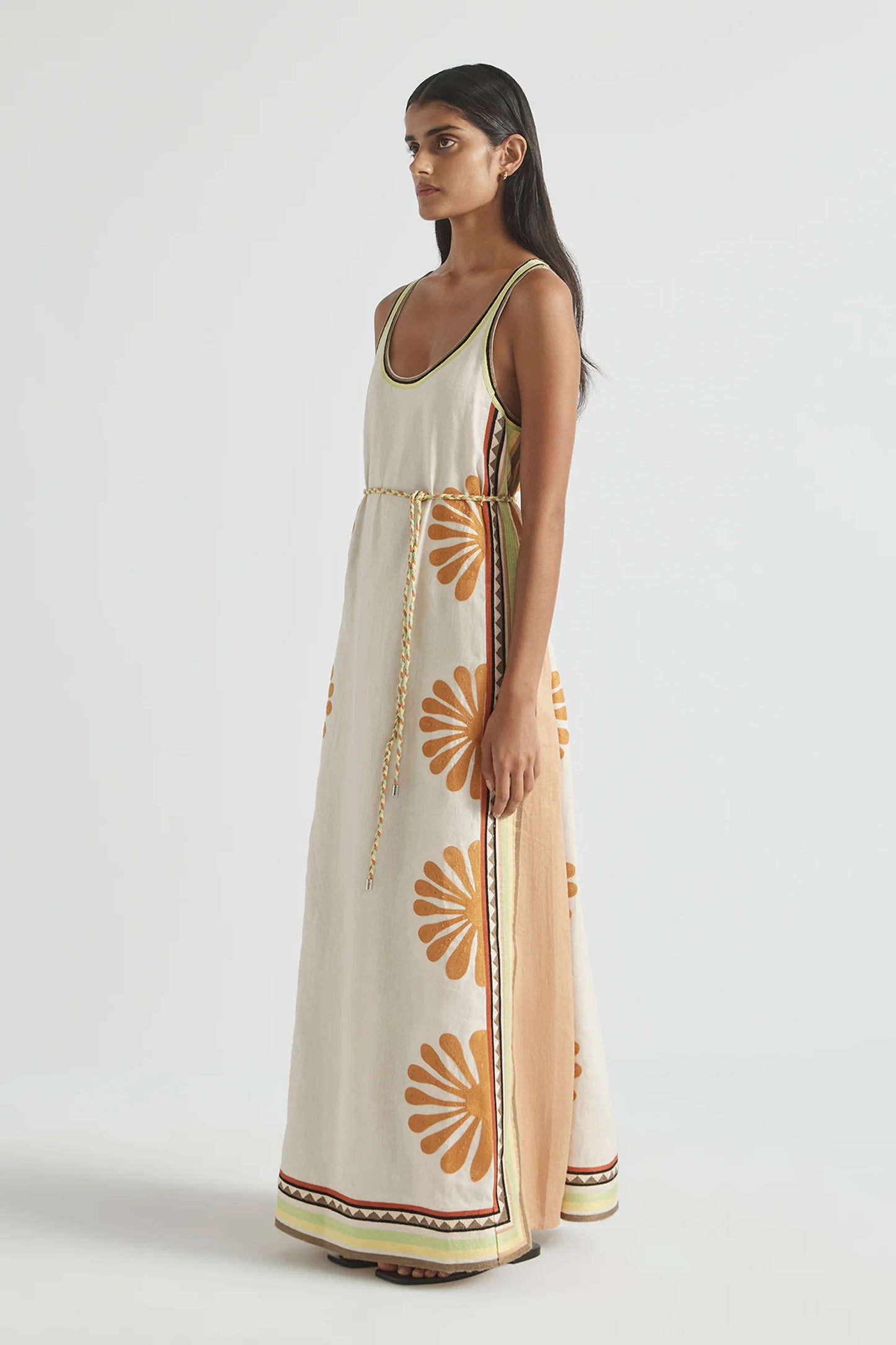 Antipodean Deja Vu Scoop Neck Gown