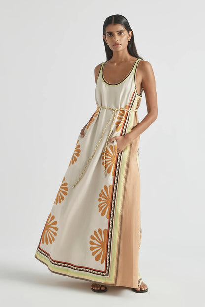 Antipodean Deja Vu Scoop Neck Gown