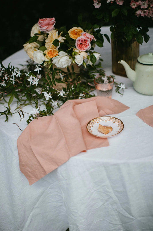 Rosé Linen Napkins