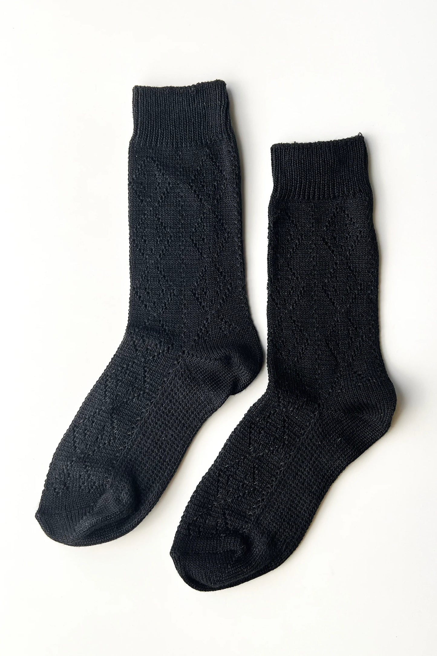 Le Bon Shoppe Modal Eyelet Socks
