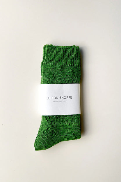 Le Bon Shoppe Modal Eyelet Socks