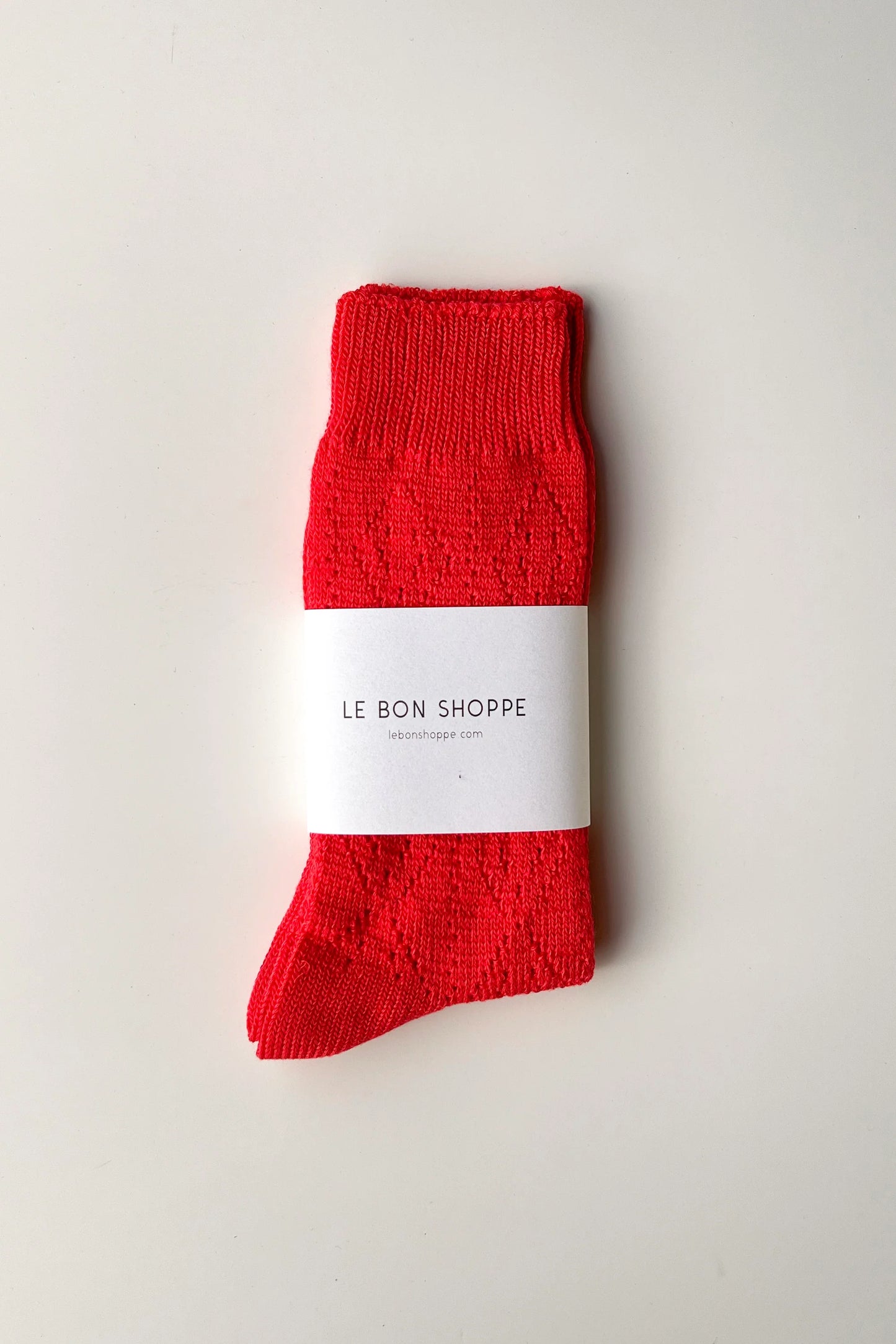 Le Bon Shoppe Modal Eyelet Socks