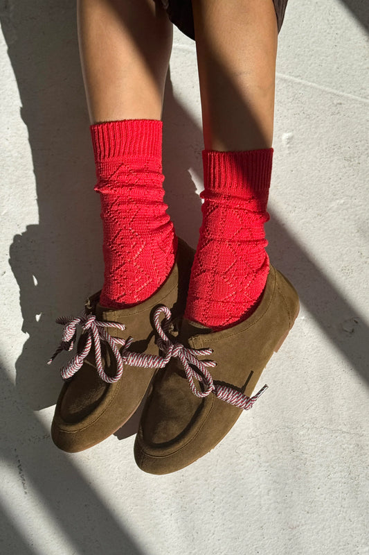 Le Bon Shoppe Modal Eyelet Socks