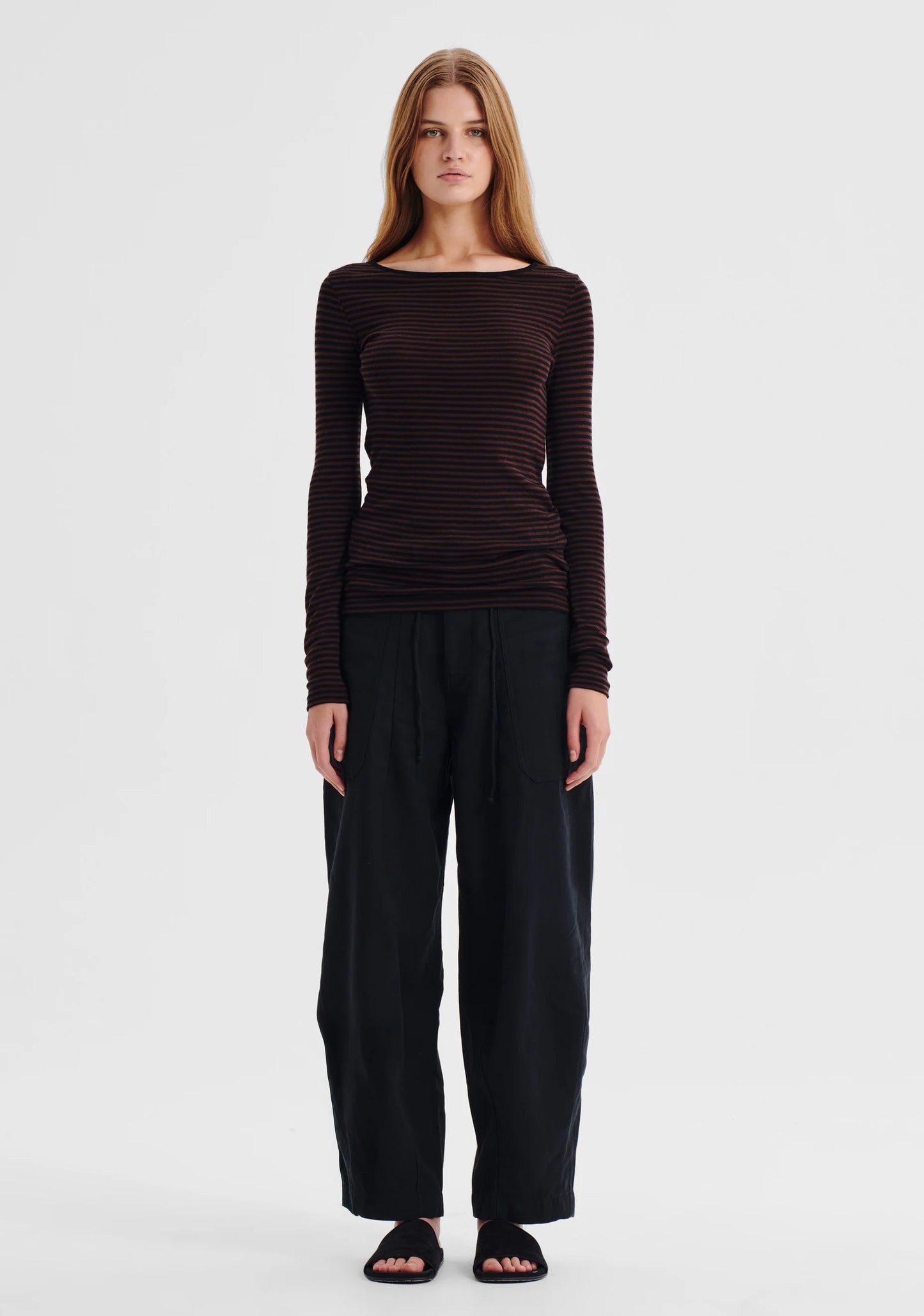 Morrison Merino Stripe Round Neck