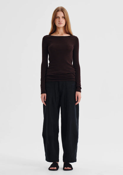 Morrison Merino Stripe Round Neck