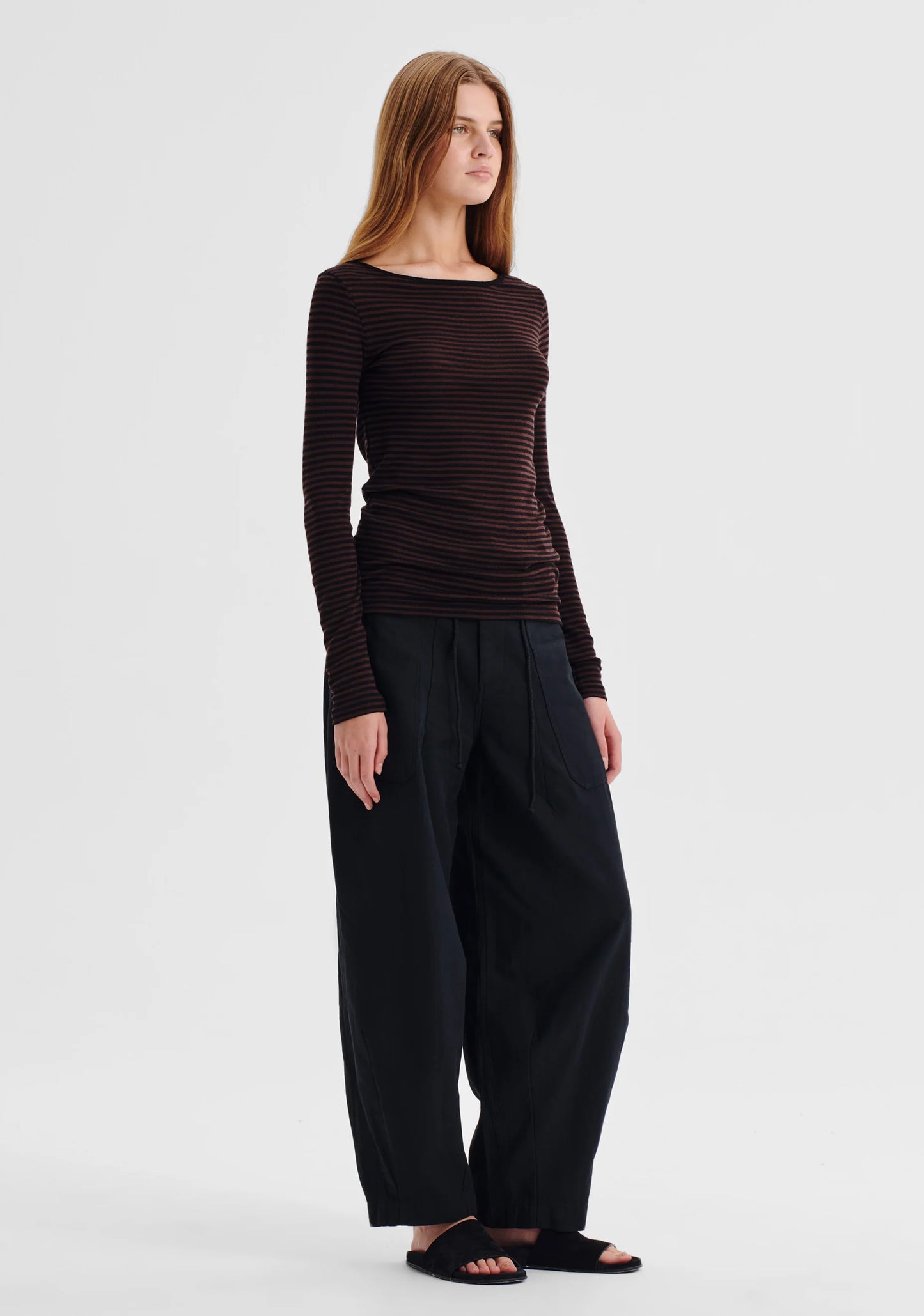 Morrison Merino Stripe Round Neck