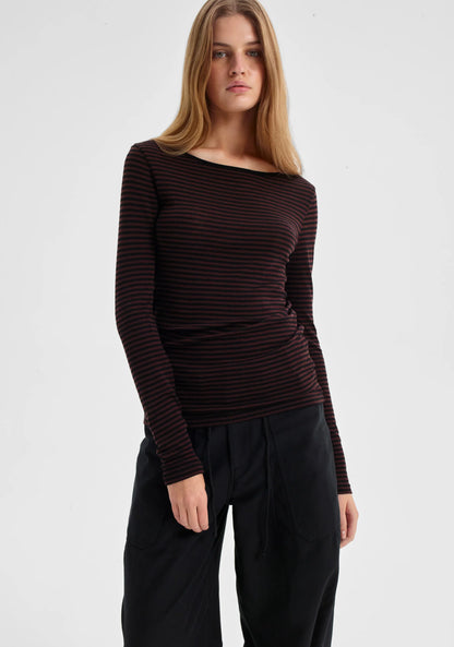 Morrison Merino Stripe Round Neck