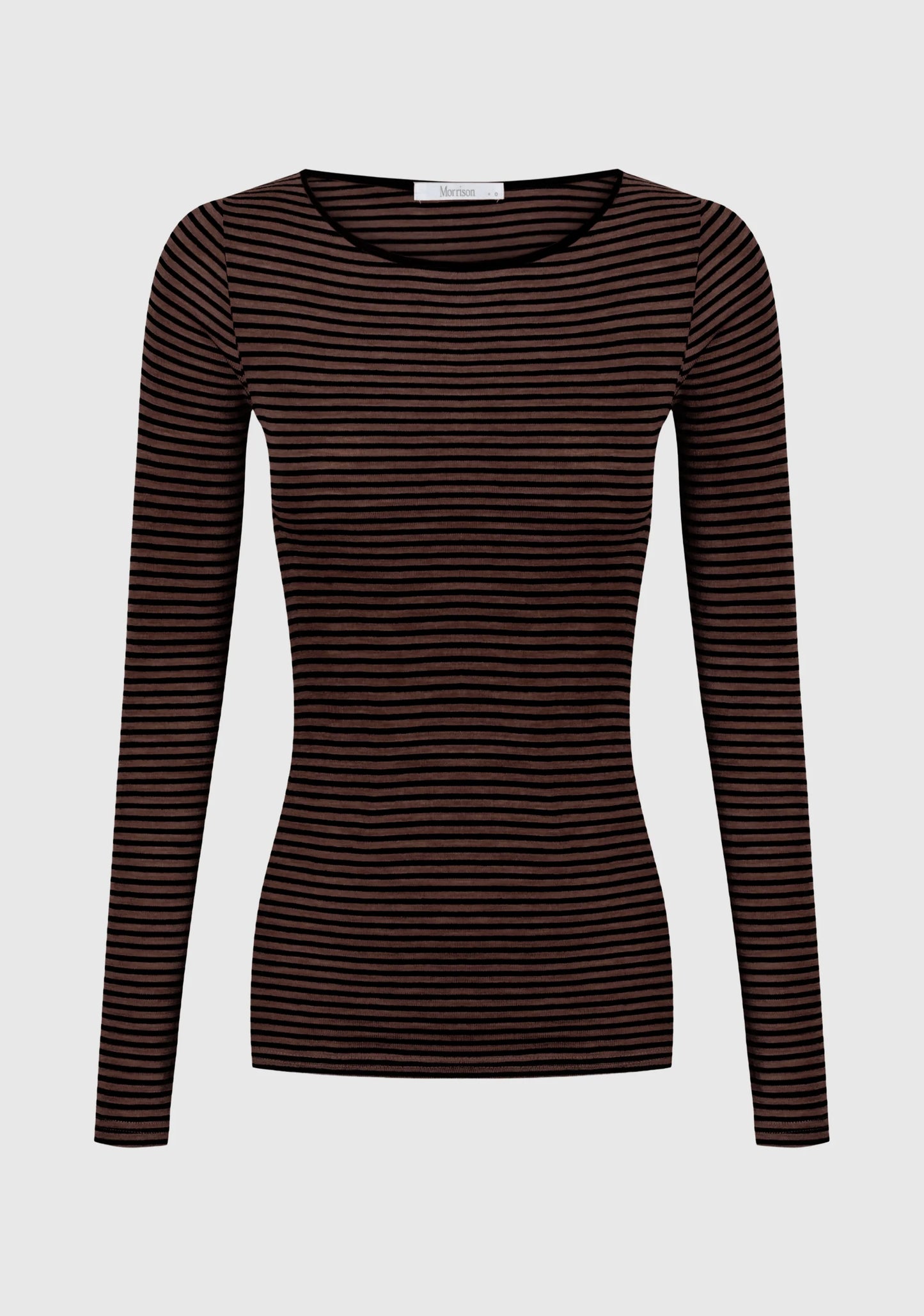 Morrison Merino Stripe Round Neck