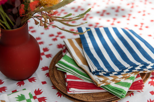 Mandalay Designs Bold Stripe Napkin