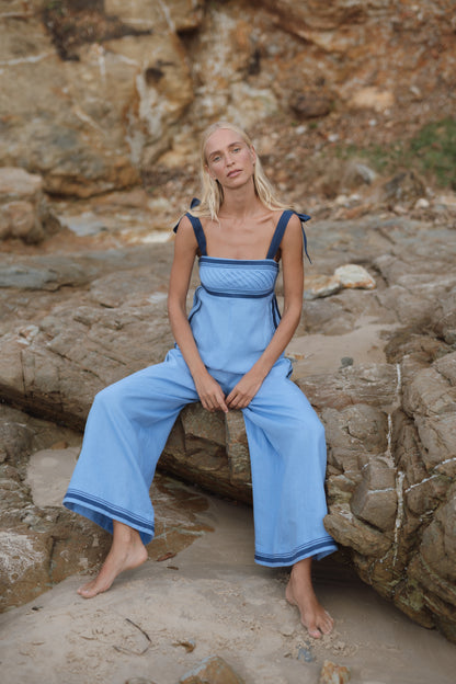 Odet Calypso Linen Jumpsuit