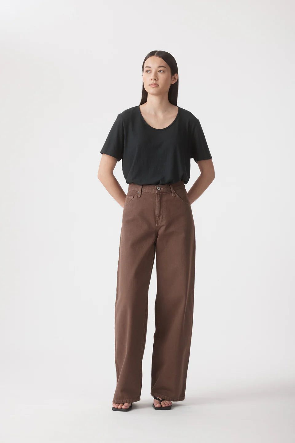 Claudia High Waisted Relaxed Jean