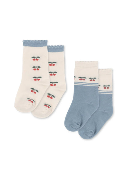 Konges Sløjd 2 Pack Cherry Socks