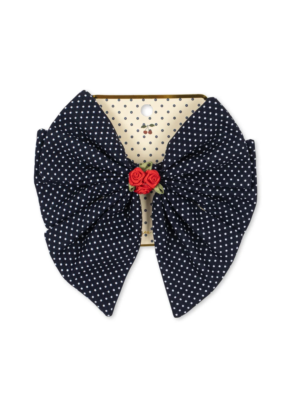 Konges Sløjd Rose Rouge Bow Hairclip