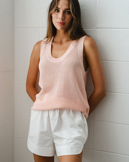 Elms + King Palm Cove Knit Tank