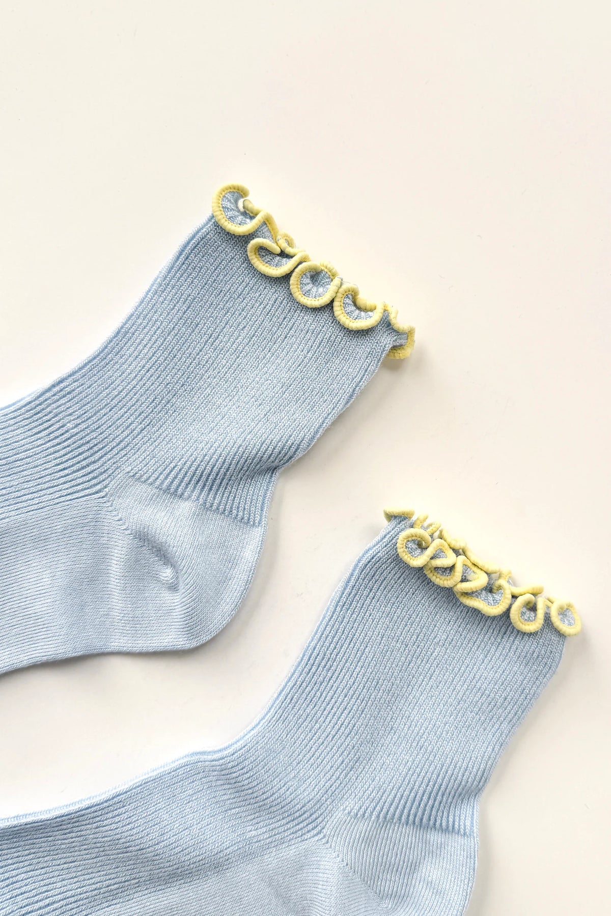 Le Bon Shoppe Ruffle Modal Socks