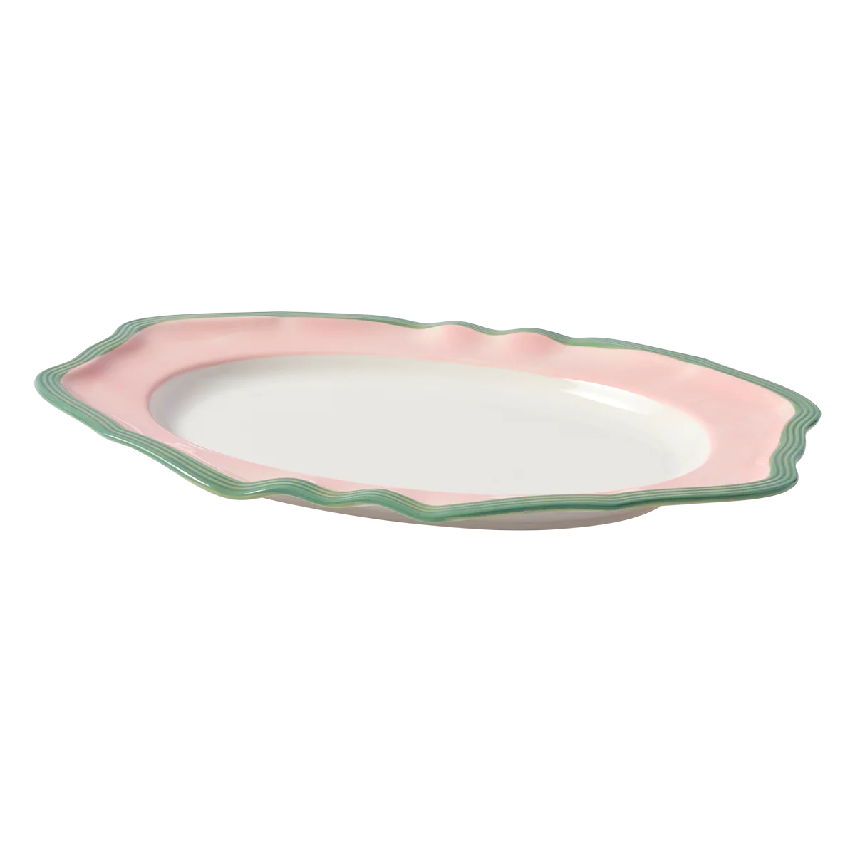 Soft Scallop Embossed Platter