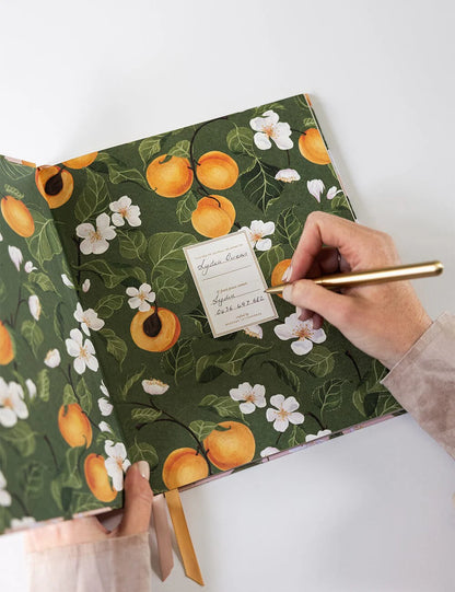 Bespoke Letterpress Heirloom Recipe Book Journal