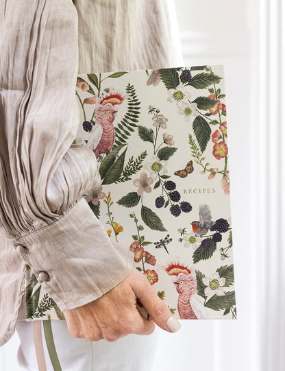 Bespoke Letterpress Heirloom Recipe Book Journal